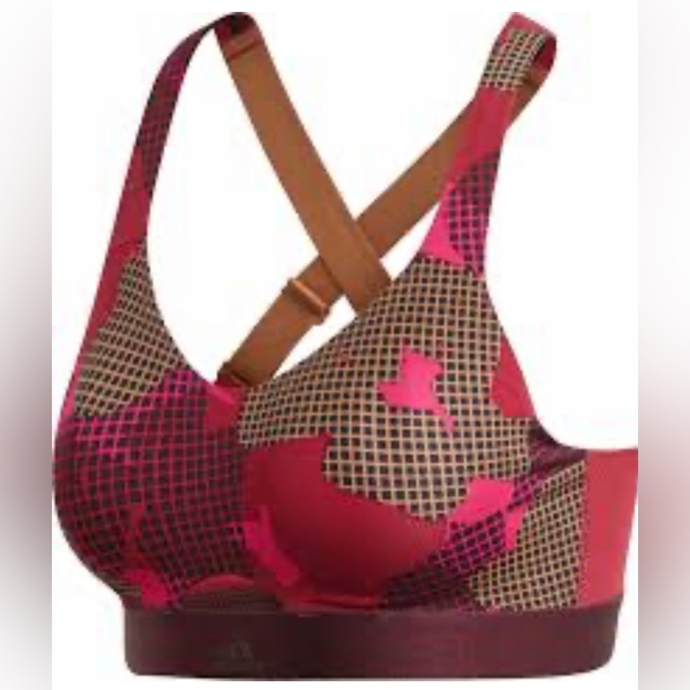 Adidas Originals Believe This Stretch-jersey Sports Bra In Multicolor